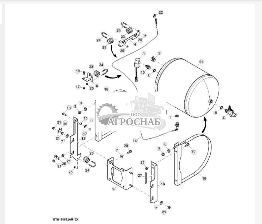 Ресивер воздушного компрессора 